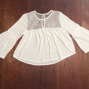 Forever 21 White Blouse